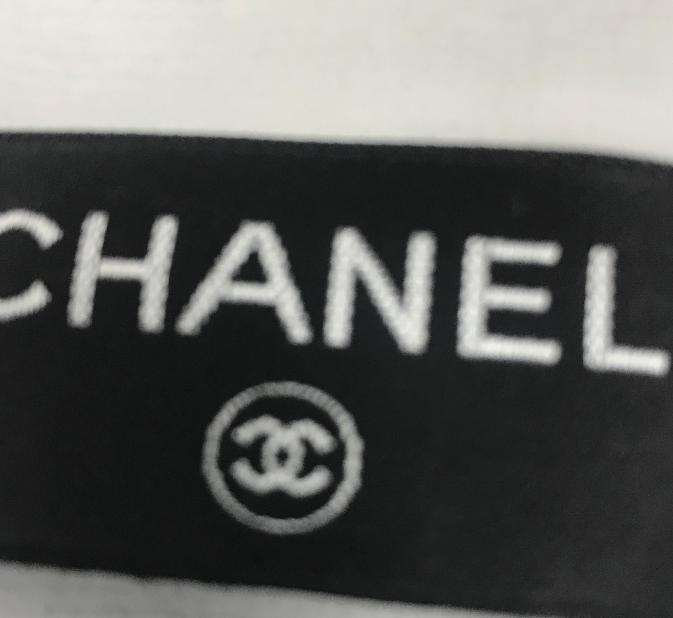 Chanel Beach Resin Chain Hobo Terry Cloth Large 1