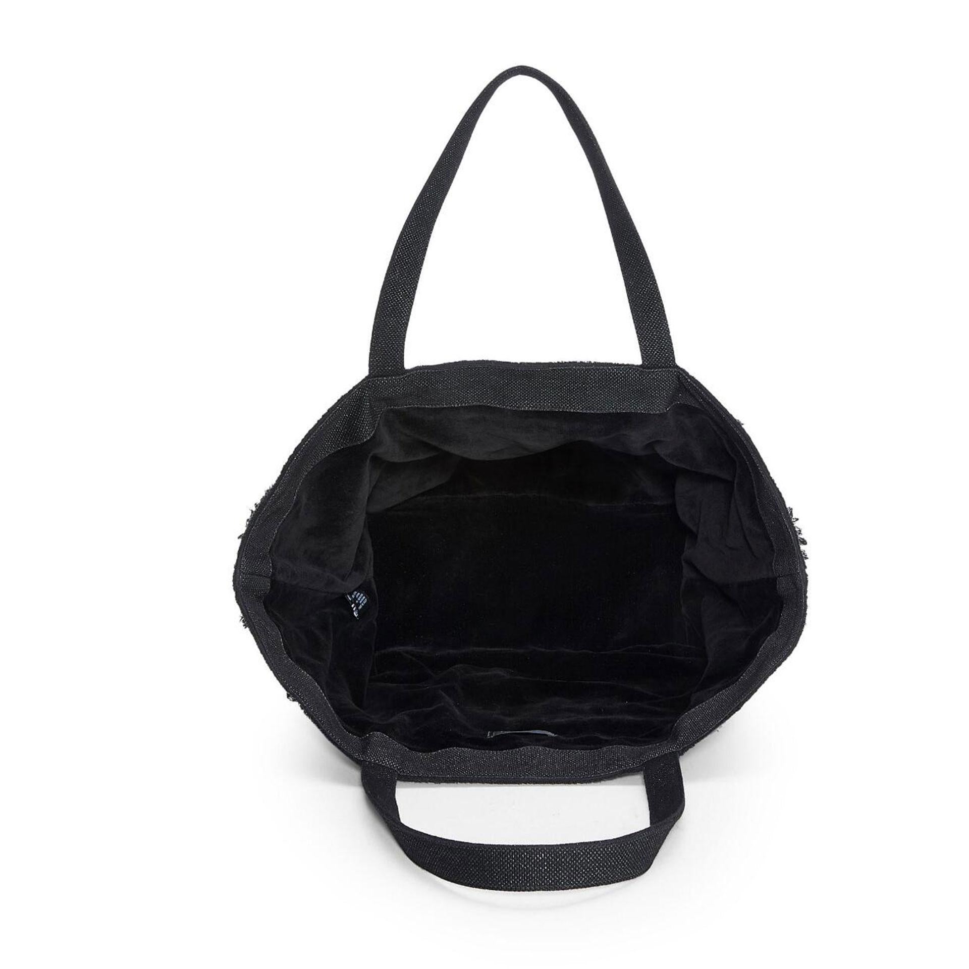 Chanel Beach Shopping Pool Resort Fringe Large Travel Shoulder Tote In Good Condition For Sale In Miami, FL