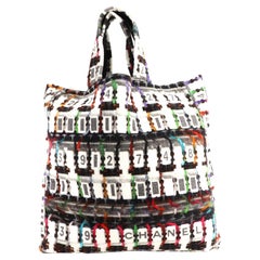 Bedruckter Strandtasche aus Terry-Stoff von Chanel