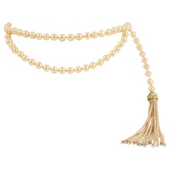 Cintura con perline Chanel, anni '80