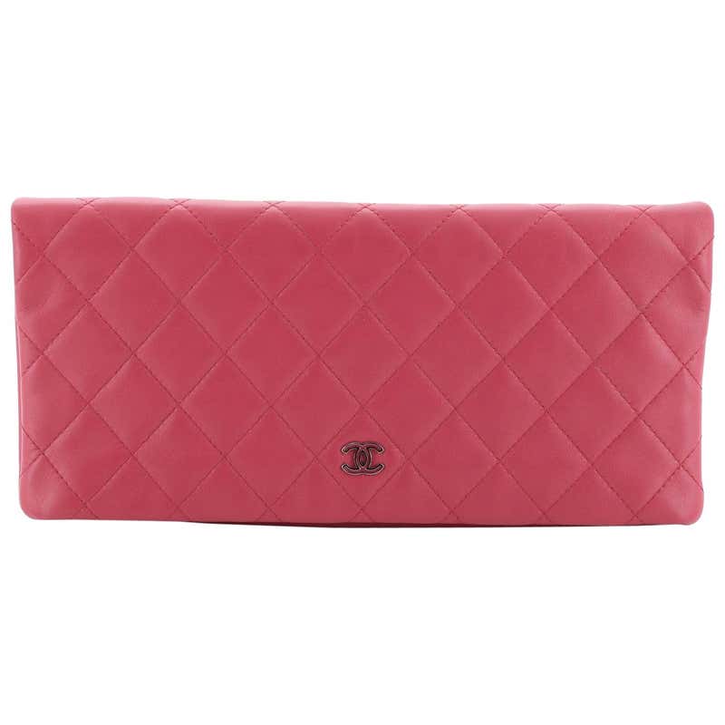 Chanel Beauty CC Clutch Quilted Lambskin at 1stDibs