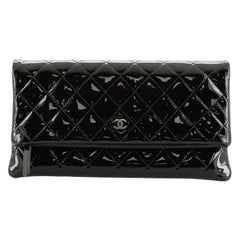 Chanel Beauty CC Clutch Quilted Patent