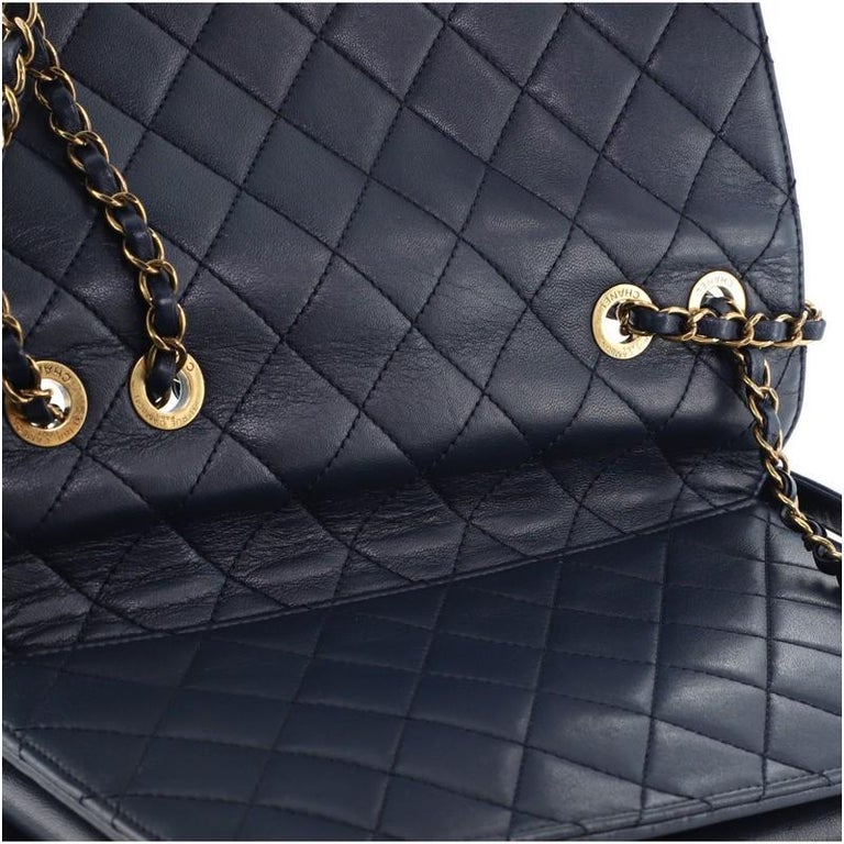Chanel Beauty Lock Flap Bag Quilted Sheepskin Mini at 1stDibs