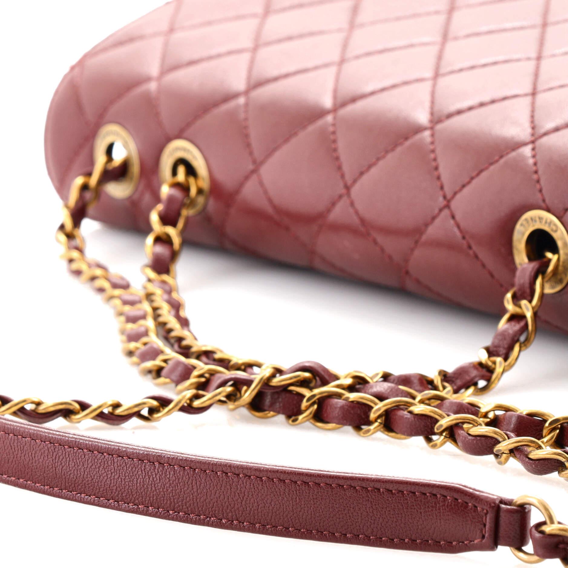Chanel Beauty Lock Flap Bag Quilted Sheepskin Large 2