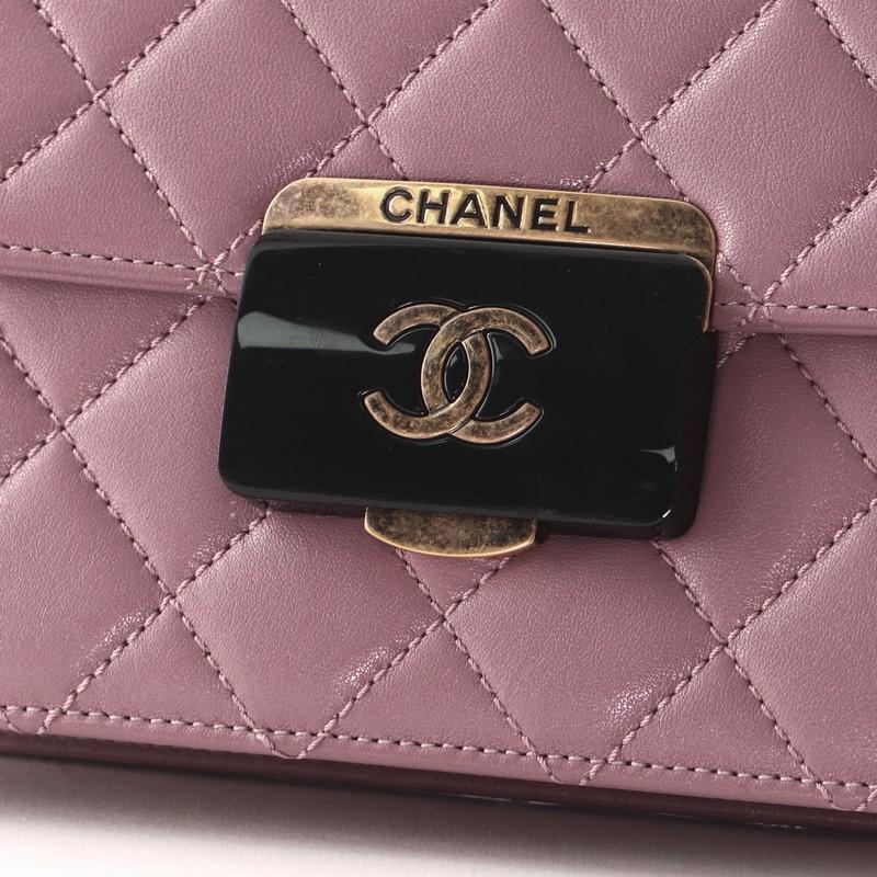 Chanel Beauty Lock Flap Bag Quilted Sheepskin Medium 1