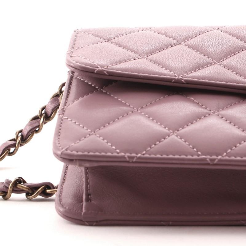 Chanel Beauty Lock Flap Bag Quilted Sheepskin Medium 2