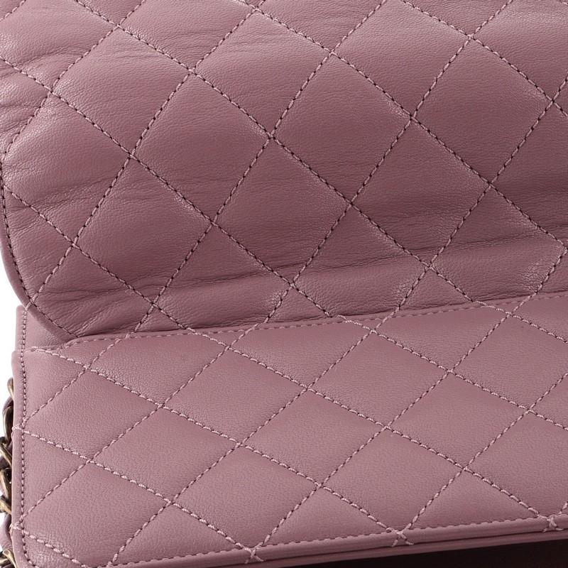 Chanel Beauty Lock Flap Bag Quilted Sheepskin Medium 3
