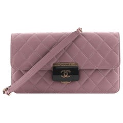 Chanel Beauty Lock Flap Bag Quilted Sheepskin Medium