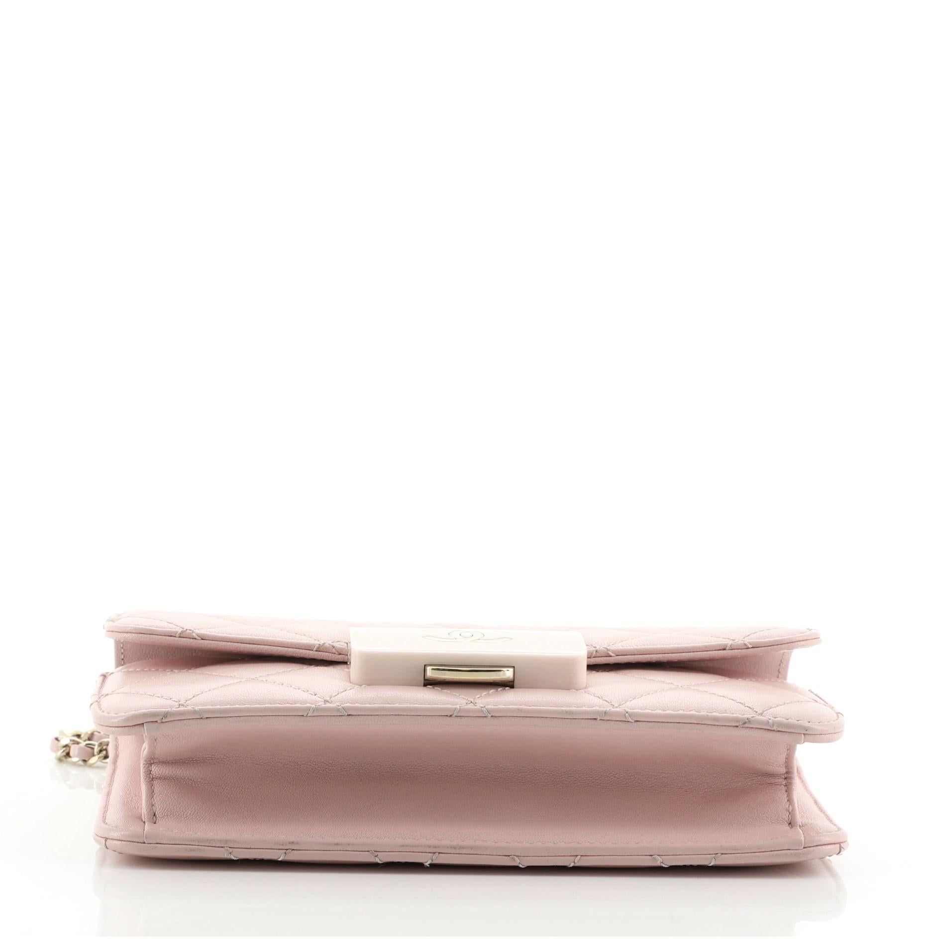 Women's Chanel Beauty Lock Flap Bag Quilted Sheepskin Mini