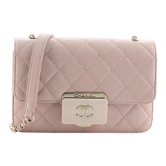 Chanel Beauty Lock Flap Bag Quilted Sheepskin Mini