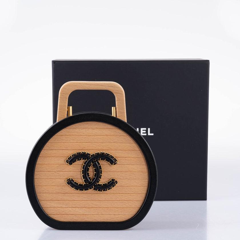 Chanel Beech Wood Vanity Case For Sale 1