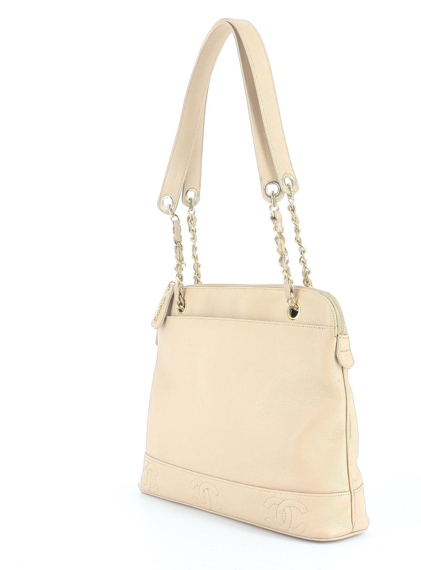 Chanel Beige Bag In Good Condition For Sale In PARIS, FR