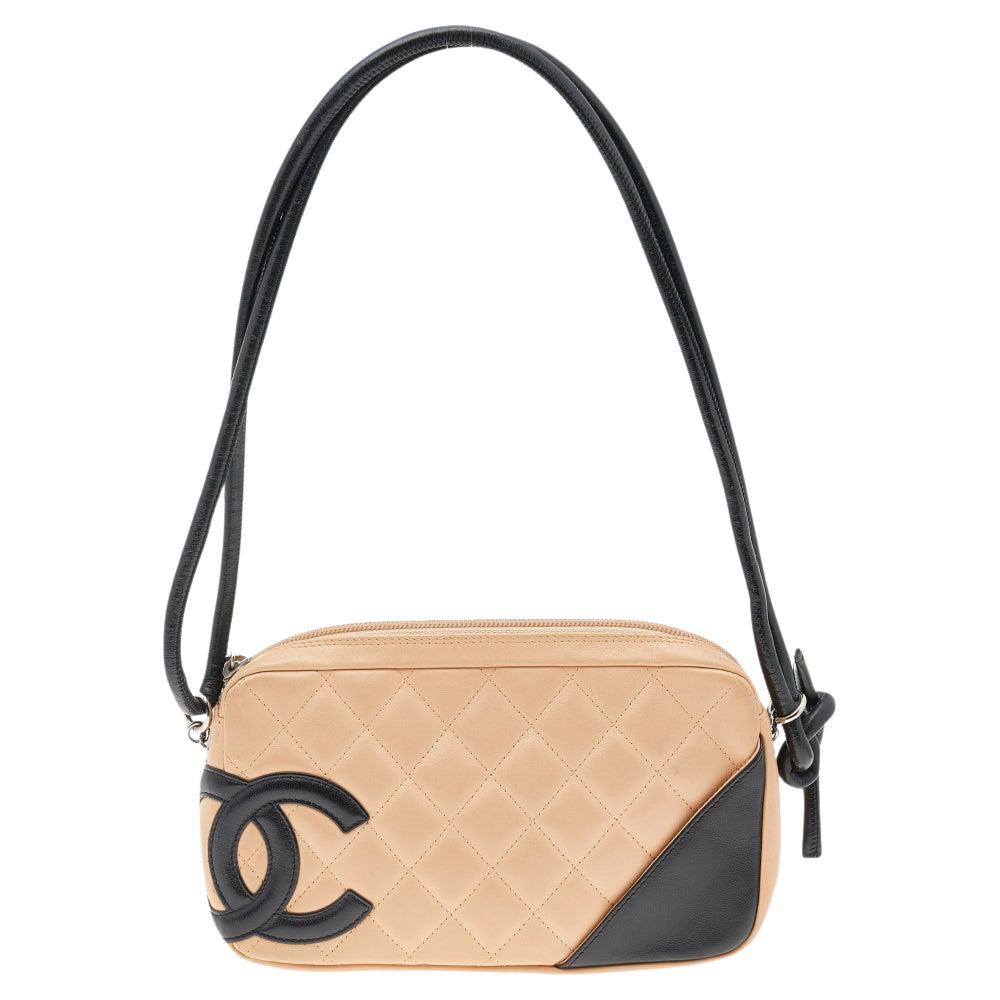 Chanel Vintage Ligne Cambon Pochette - Pink Shoulder Bags