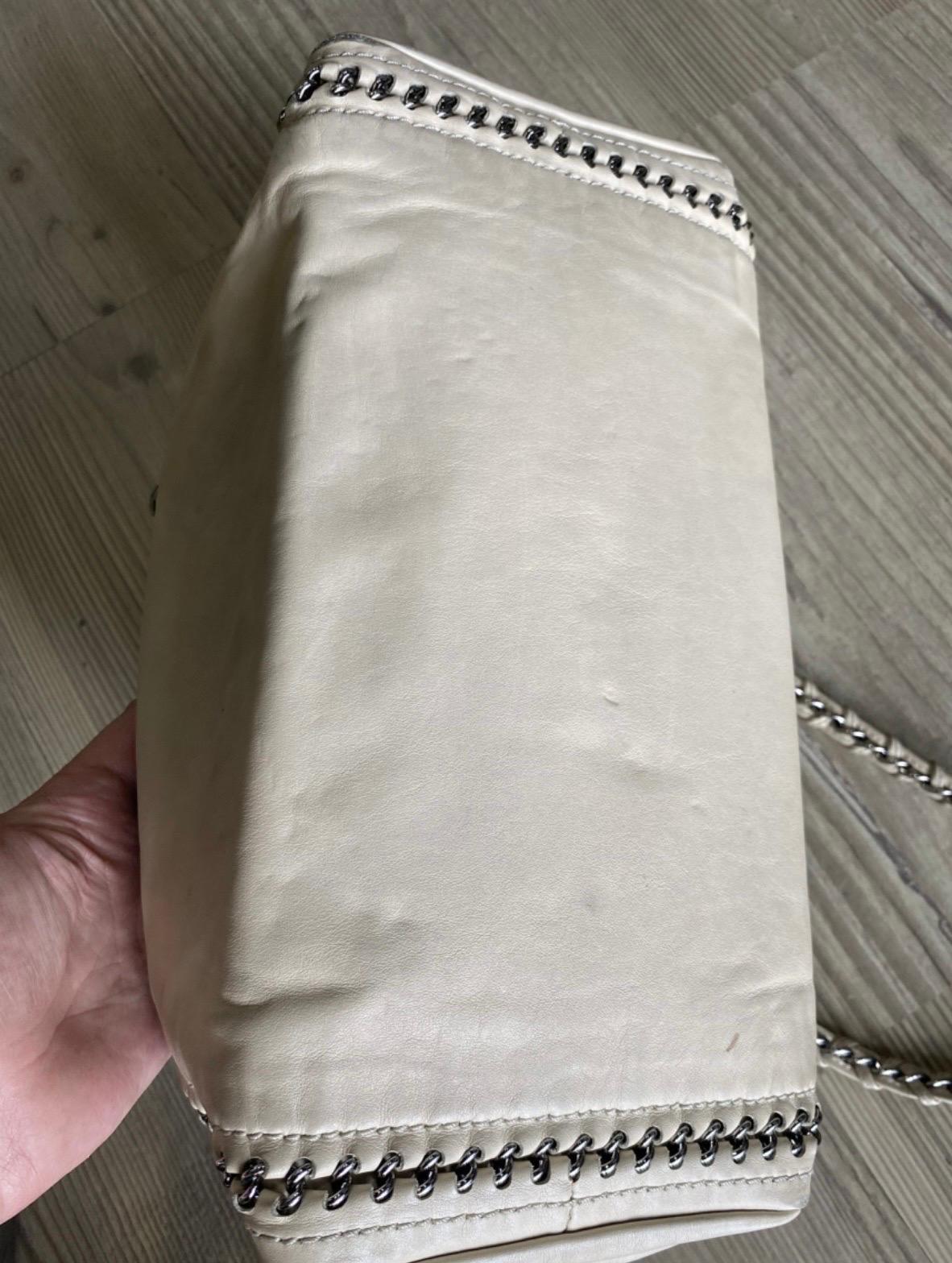 Chanel beige bowling Bag In Good Condition In Carnate, IT