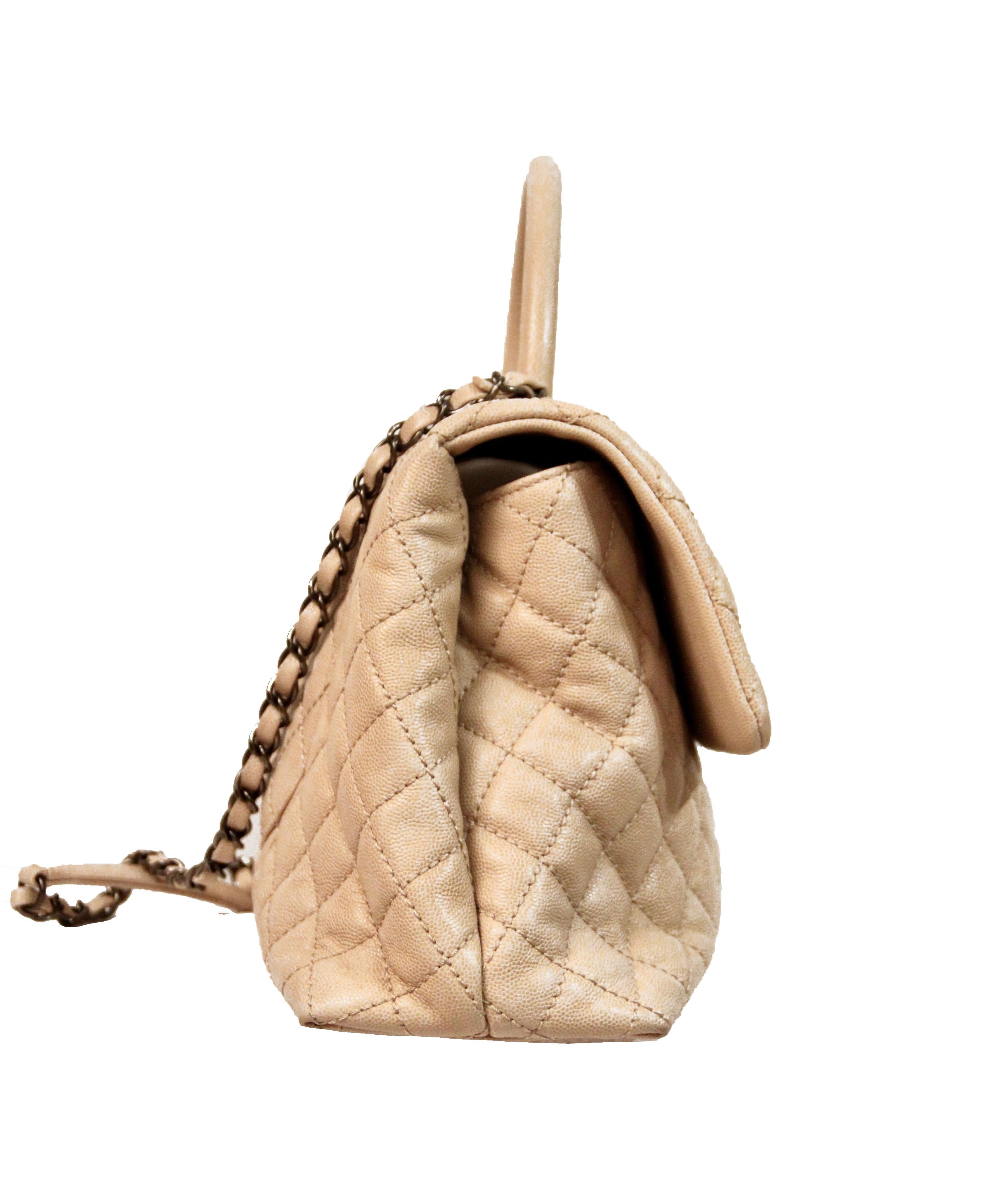 chanel coco beige