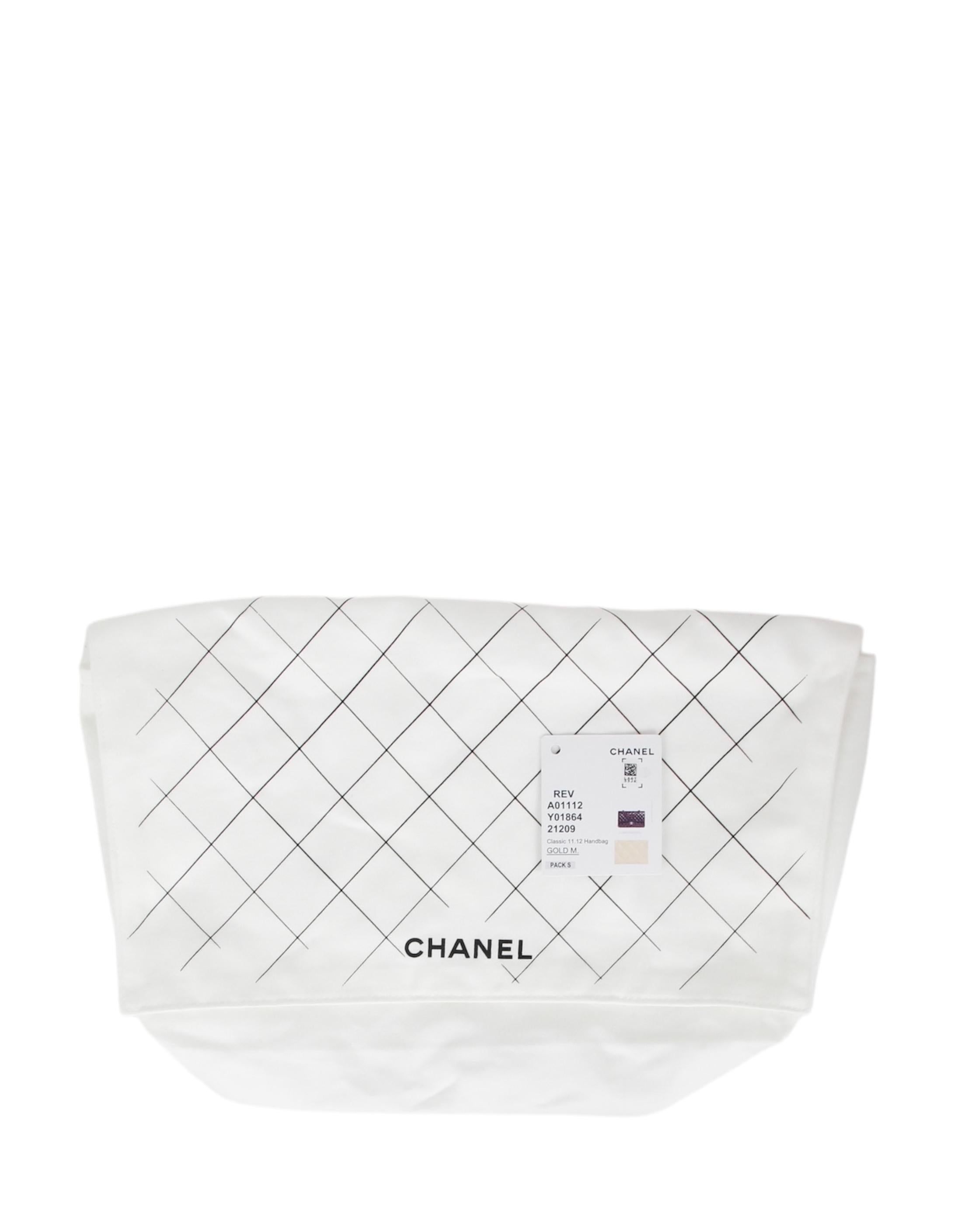 Chanel Beige Caviar Leather 10