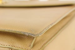 Chanel Beige Kaviar Schminktasche GHW 115c11