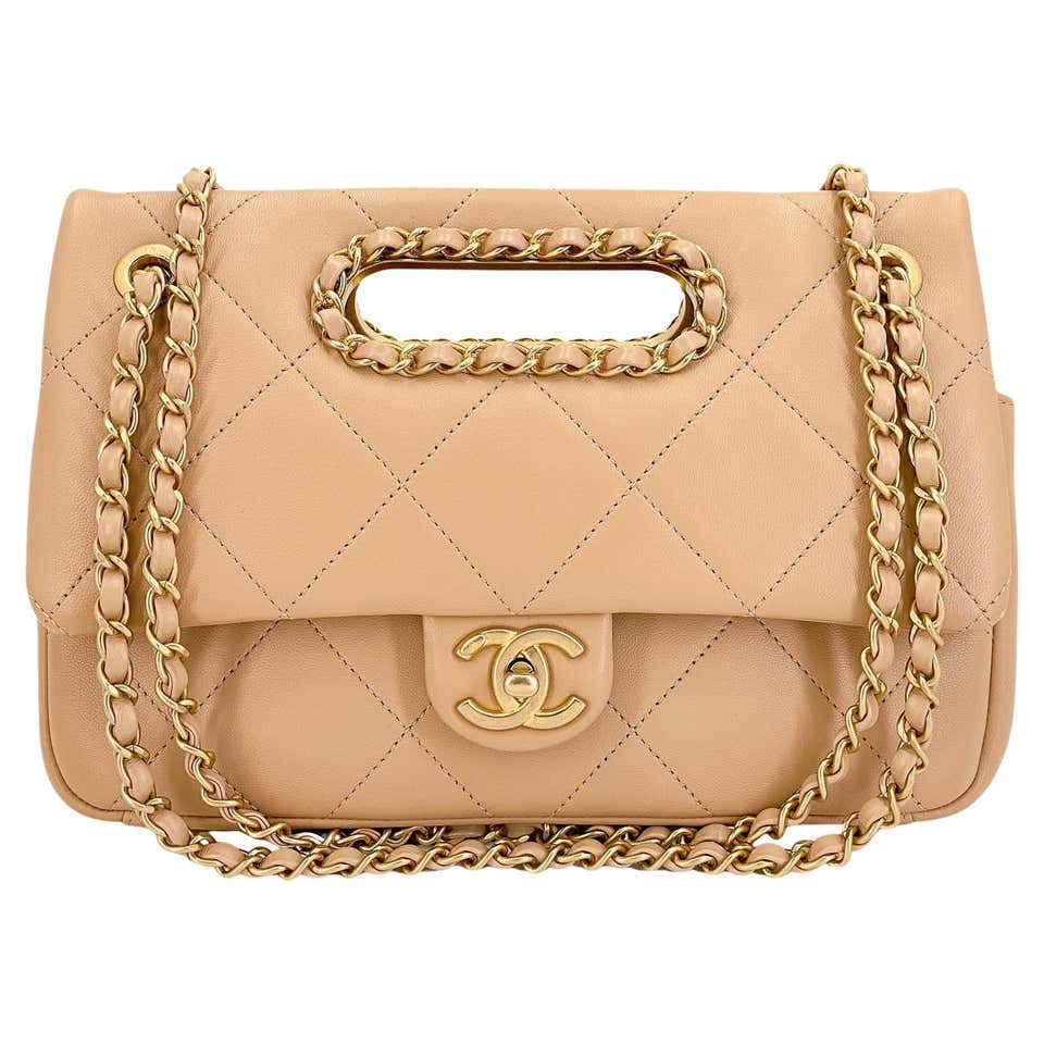 19S Chanel Chic Pearls Quilted Flap Bag Black GHW 67019 For Sale at 1stDibs