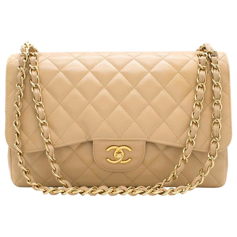 chanel classic beige small bag
