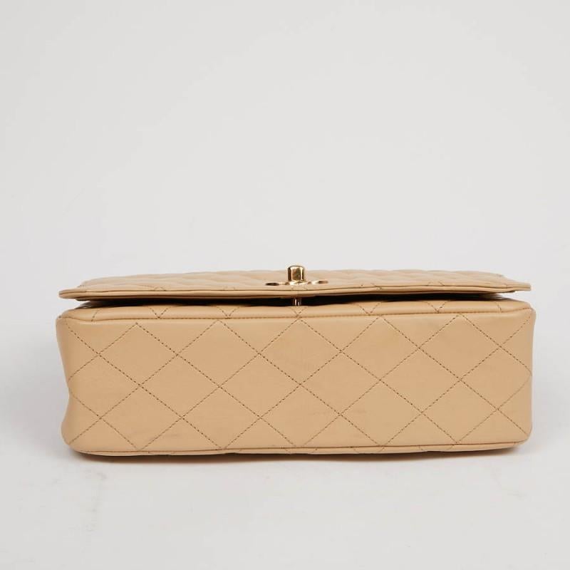 chanel beige shoulder bag