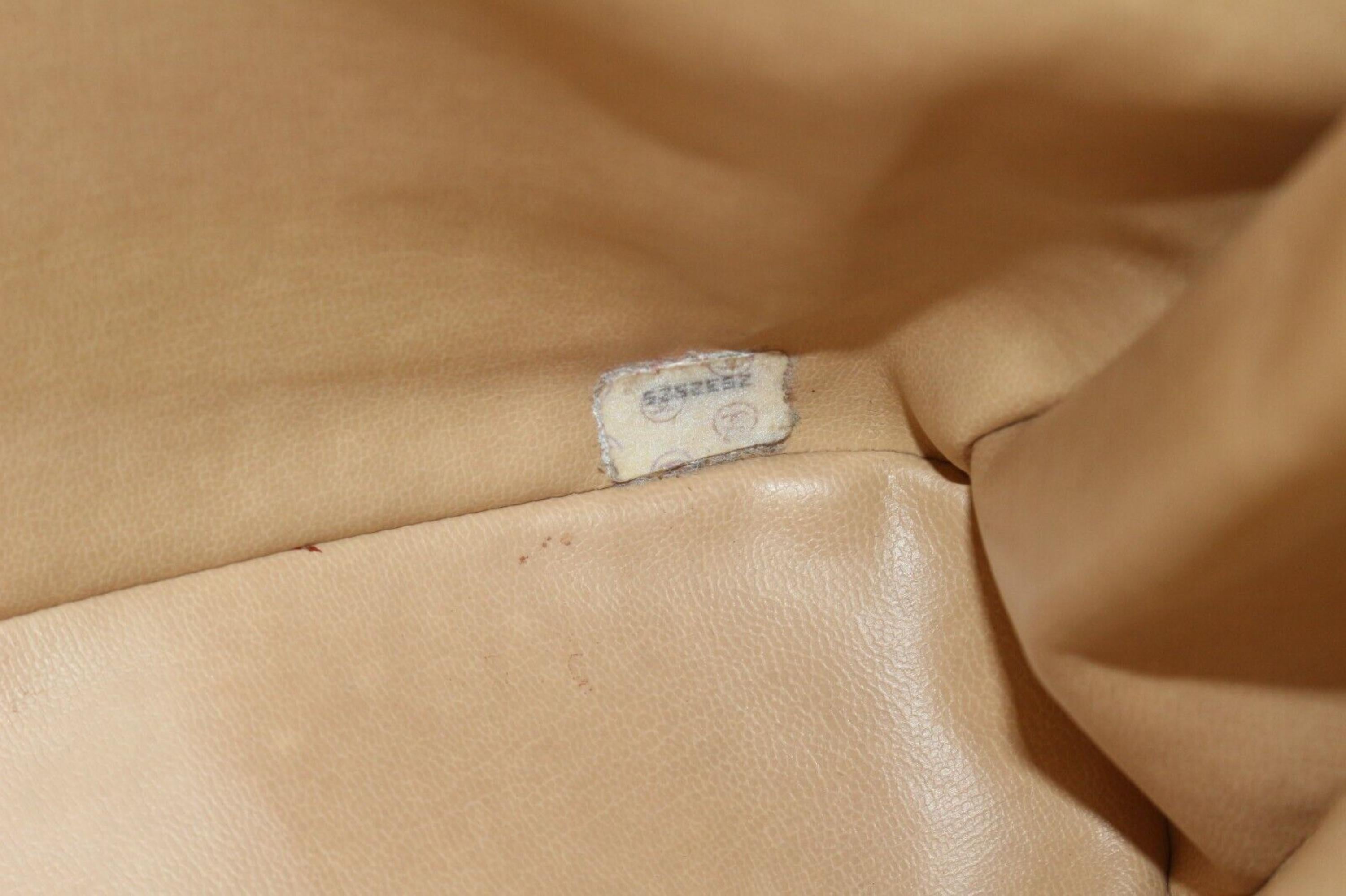 Chanel Beige Lambskin Jumbo CC Timeless Zip Shoulder Bag 5CAS0419 8