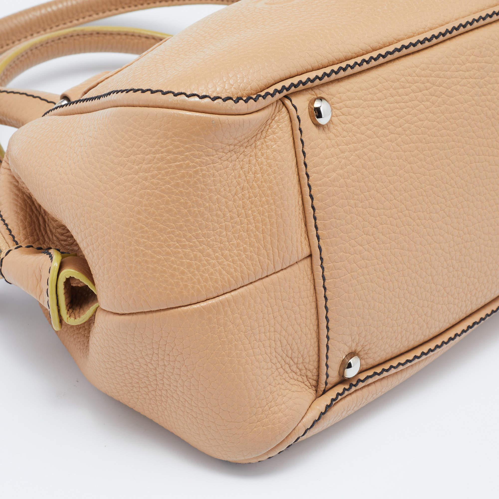 Chanel Beige Leather LAX Tassel Bag 5