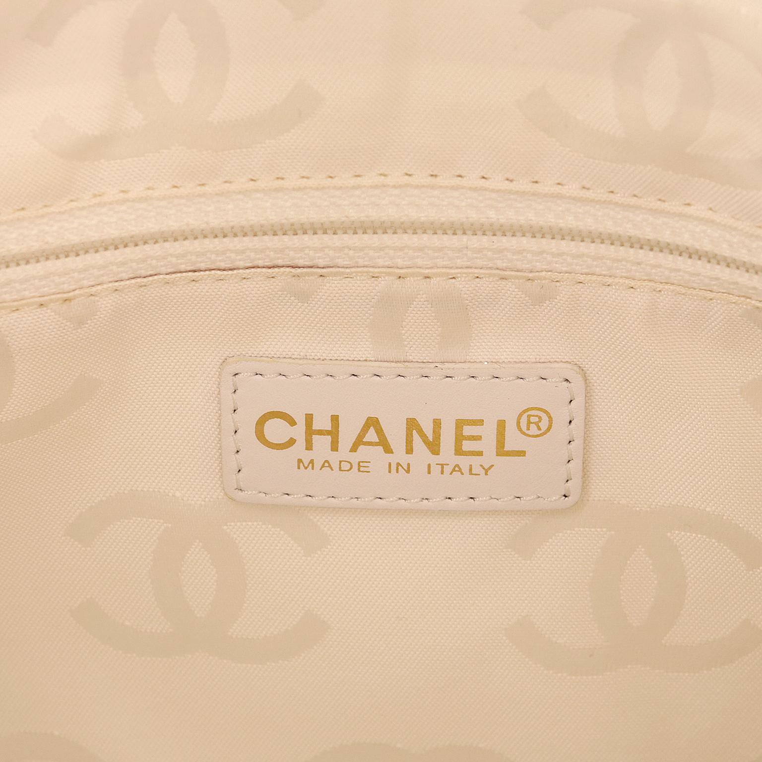 Chanel Beige Leather Multi Chain Convertible Envelope Clutch 6