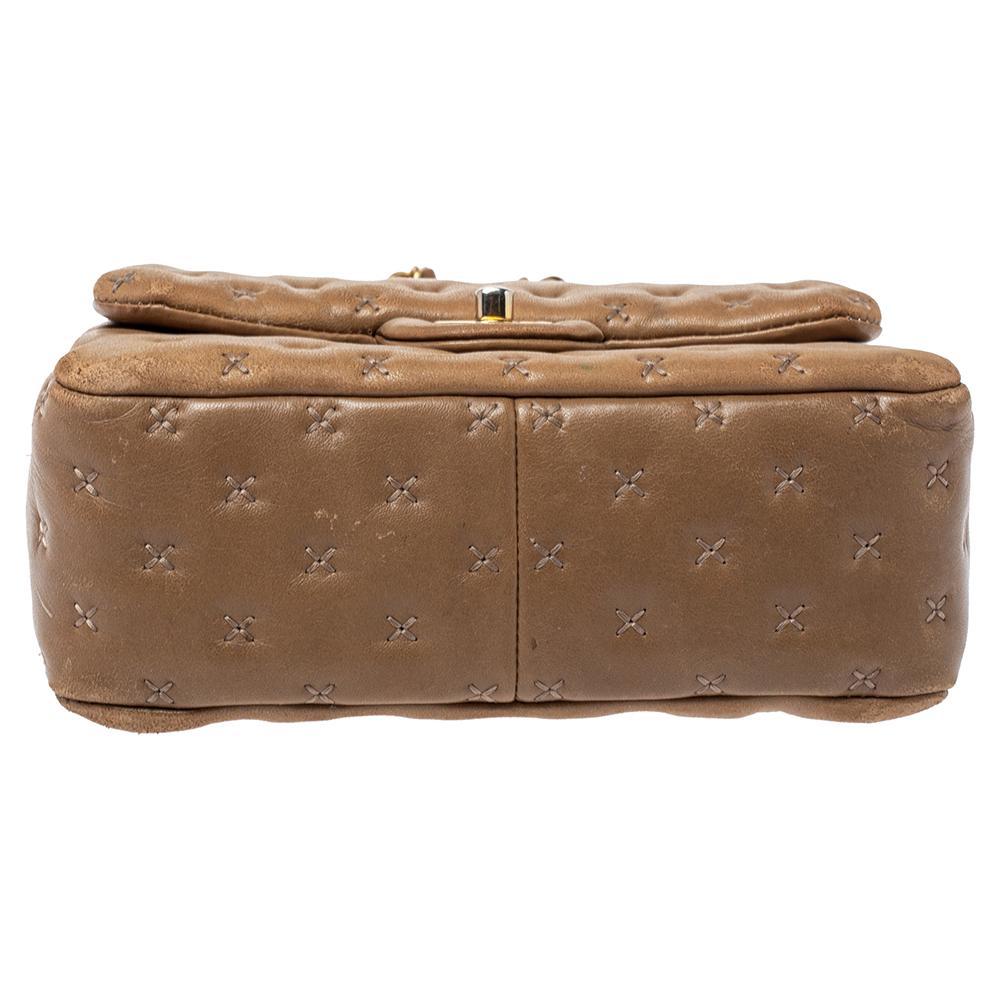 Chanel Beige Leather Paris-Rome Coco Top Handle Bag 7