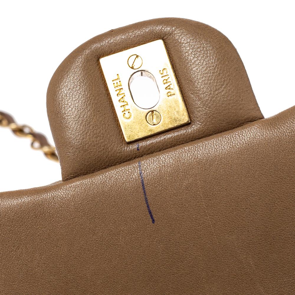 Chanel Beige Leather Paris-Rome Coco Top Handle Bag 4