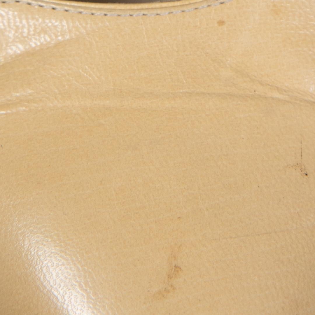 Chanel Beige Leather Pointed Toe Slingback Heels Size US 8 For Sale 1