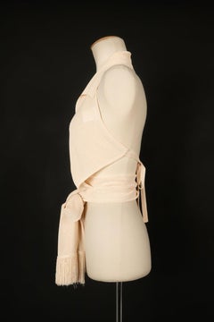 Chanel  Beige Mesh Summer Top, 2002
