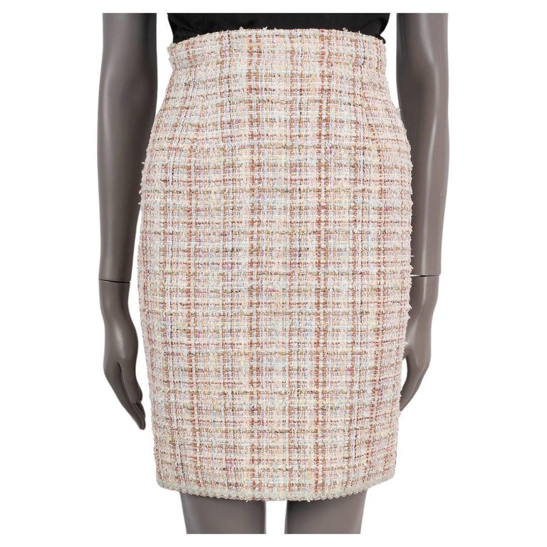 Chanel Beige Skirt - 63 For Sale on 1stDibs