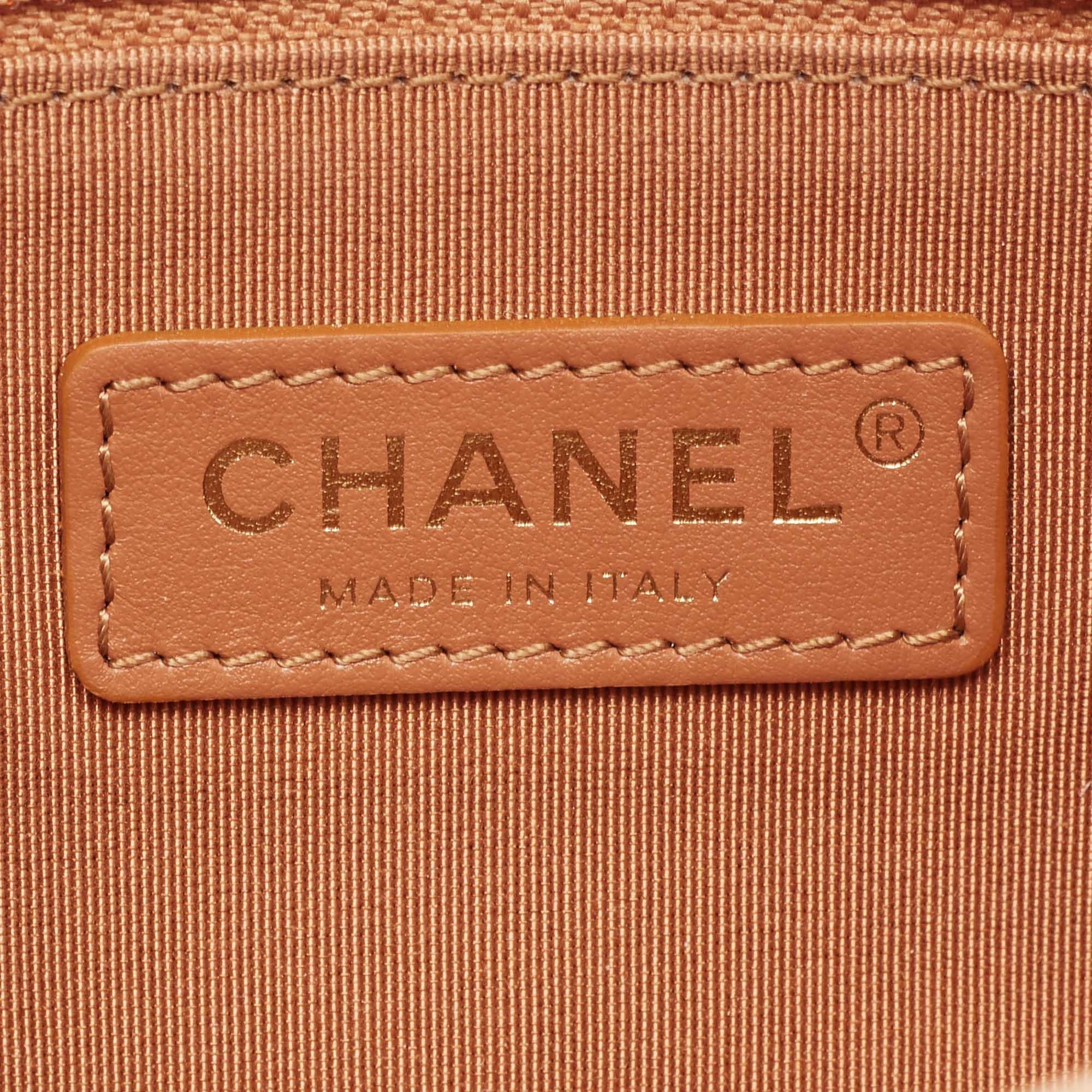 Chanel Beige Ombre Quilted Caviar Leather Sunset On The Sea Belt Bag 6