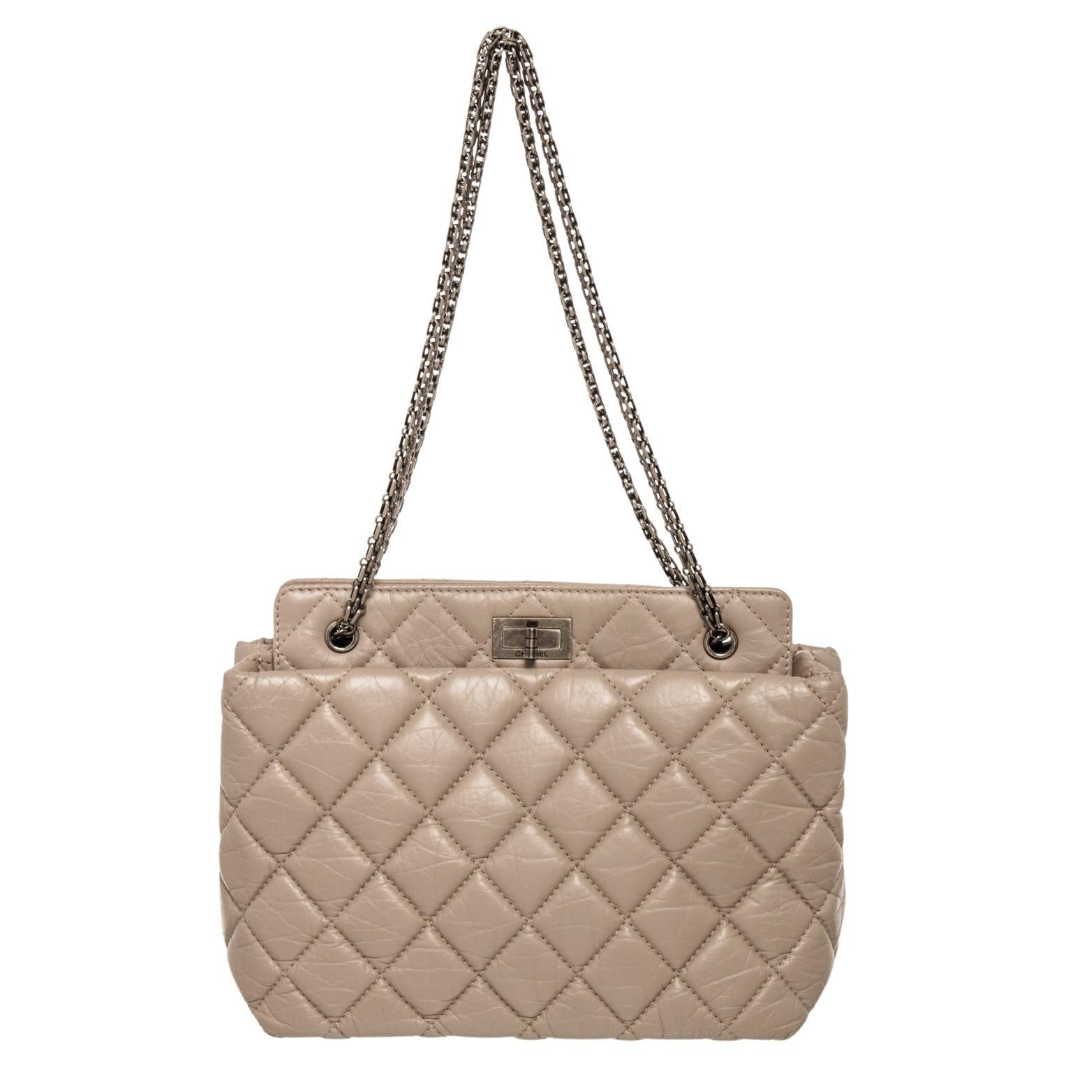 Chanel Quilted Leather Tote at 1stDibs