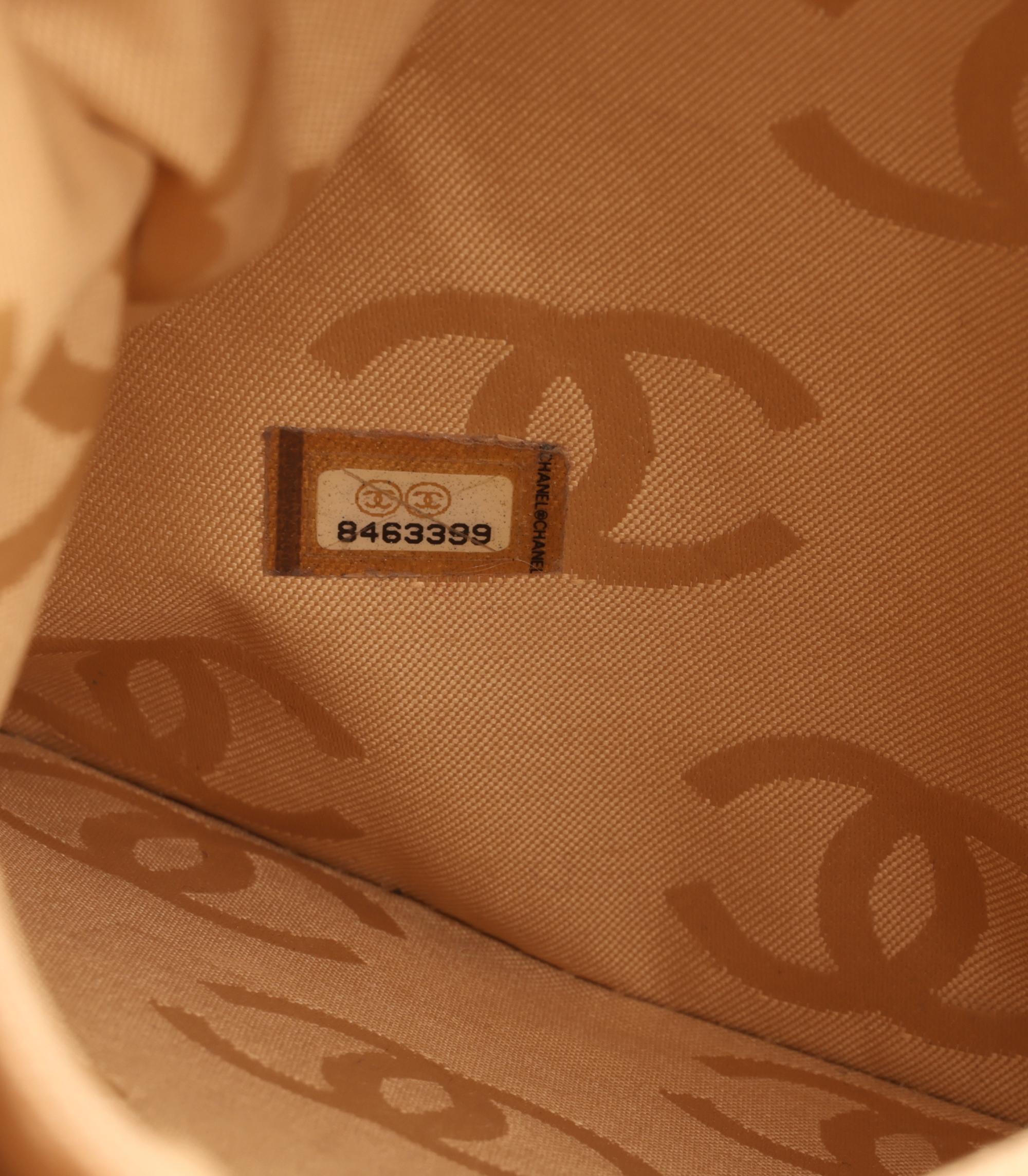 Chanel Beige Quilted Calfskin Leather Wild Stitch Timeless Shoulder Bag 5