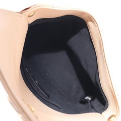 Chanel Beige Quilted Calfskin Small Pearl Chain Hobo