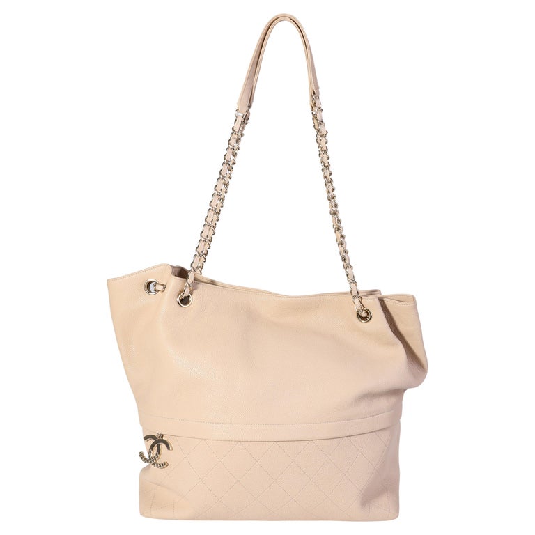 Chanel Pre-owned Women's Fabric Handbag - Beige - One Size