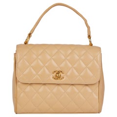 Chanel Kelly Top Handle - 37 For Sale on 1stDibs  chanel kelly top handle  bag, chanel x kellie, chanel kellie