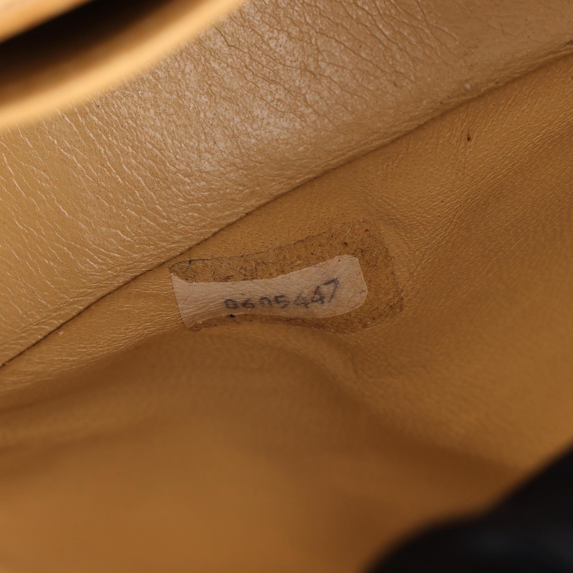 CHANEL Beige Quilted Lambskin Vintage Half Moon Mini Flap Bag 2