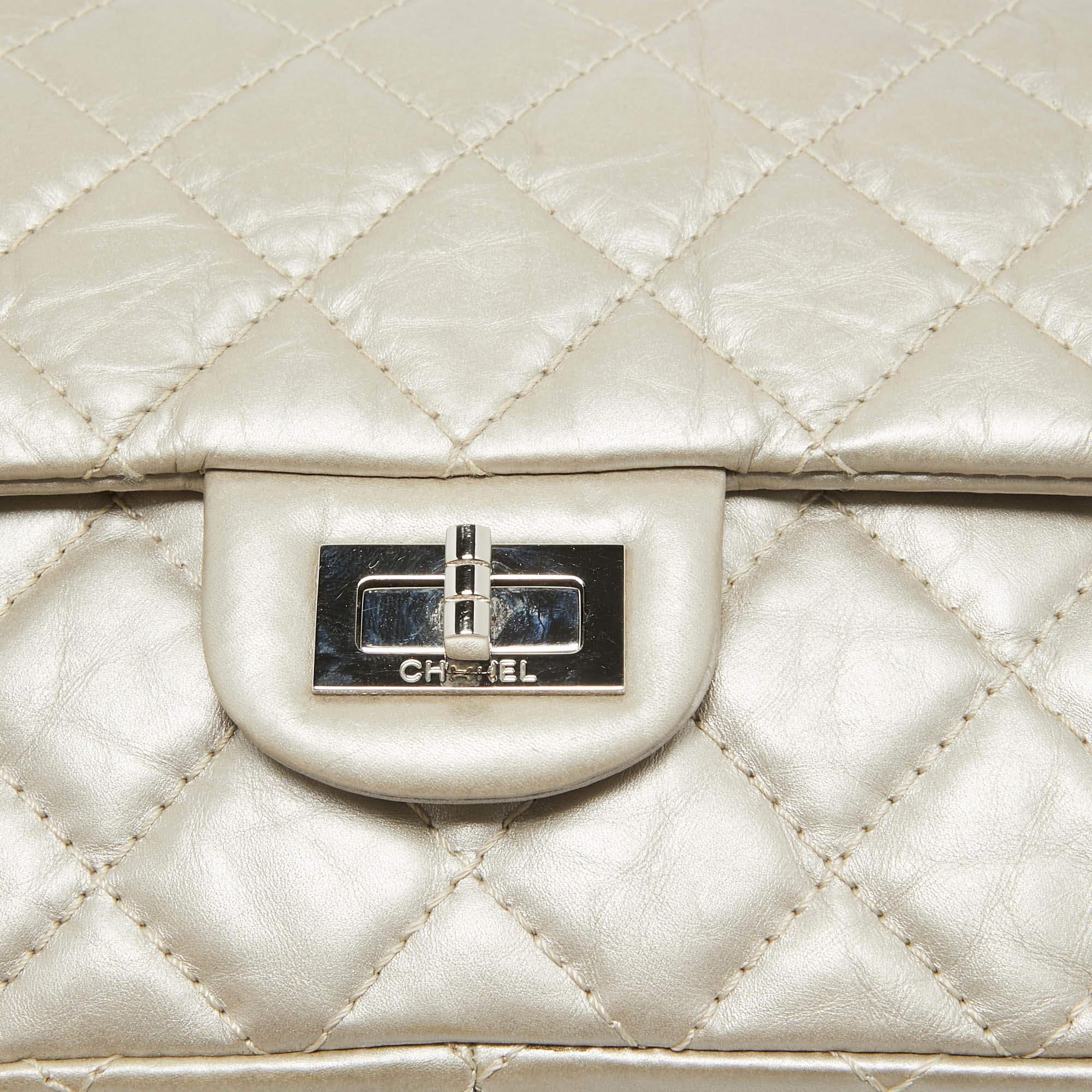 Chanel Beige Quilted Leather 226 Classic Reissue 2.55 Flap Bag 1