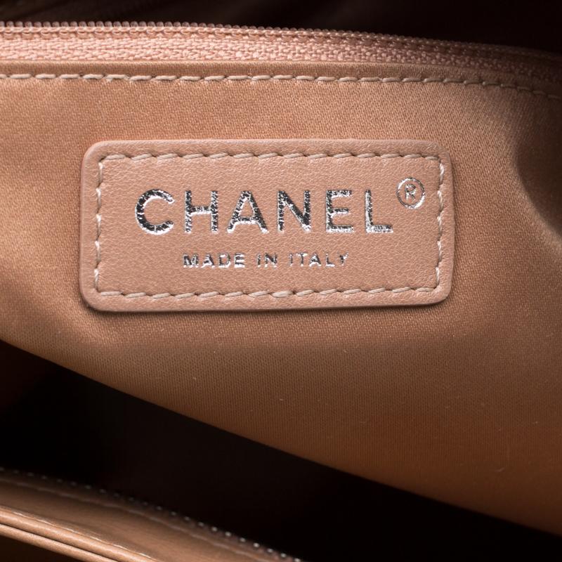 Chanel Beige Quilted Leather 3 Bag Shoulder Bag 2