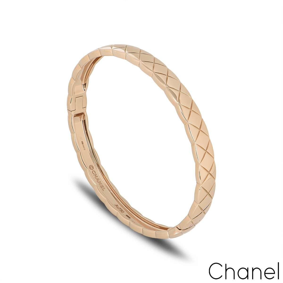 VÒNG TAY COCO CHANEL CRUSH BRACELET YELLOW GOLD 18K