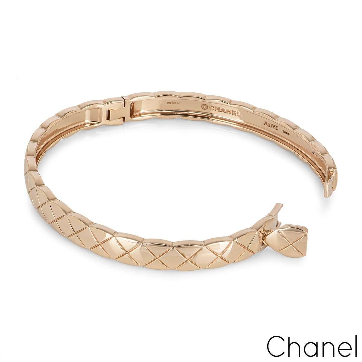 chanel bracelet rose gold