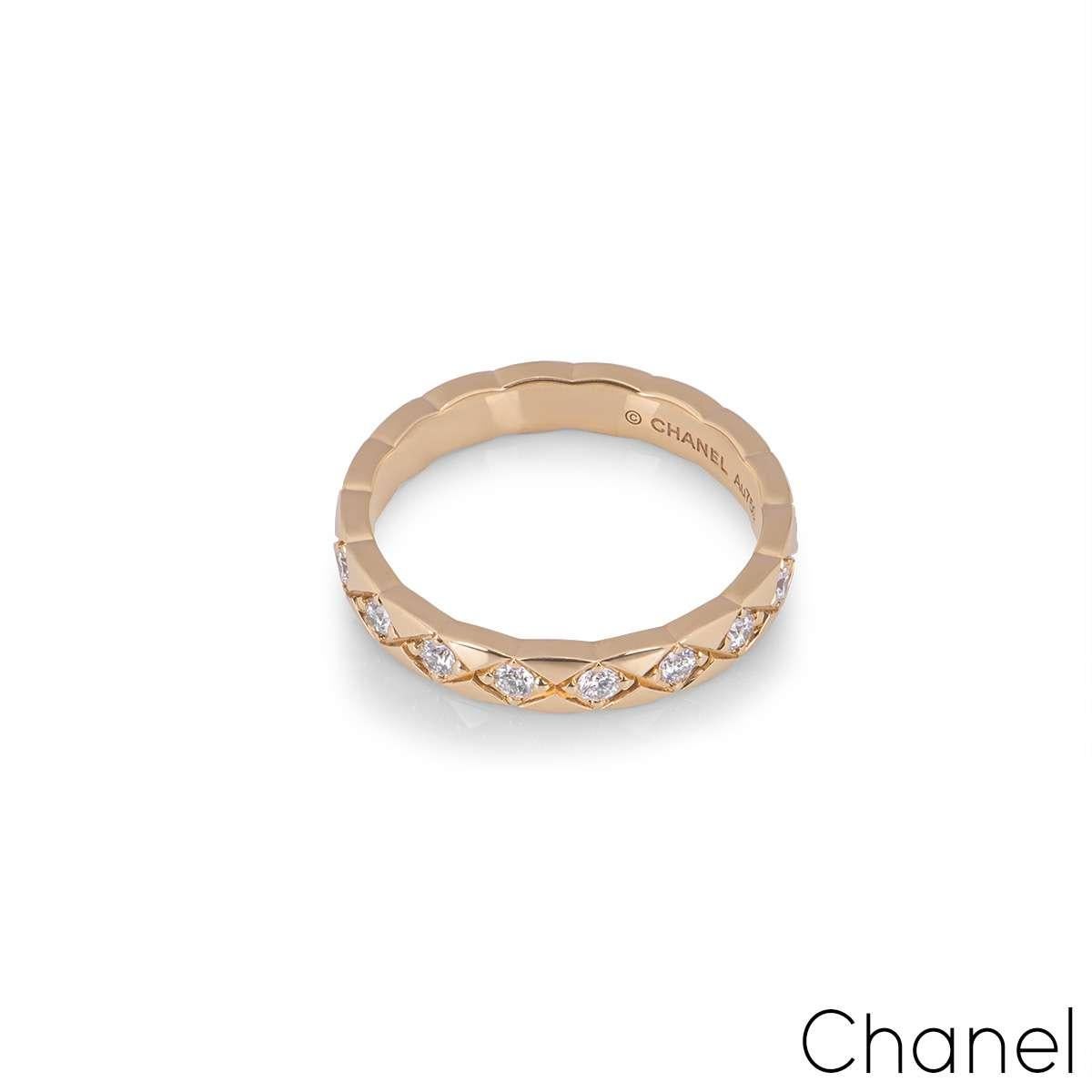 coco crush ring beige gold