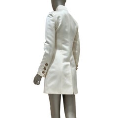 Chanel Beige Silk Coat Jacket - FR36/S