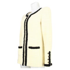 Chanel Beige Wool Suit Jacket