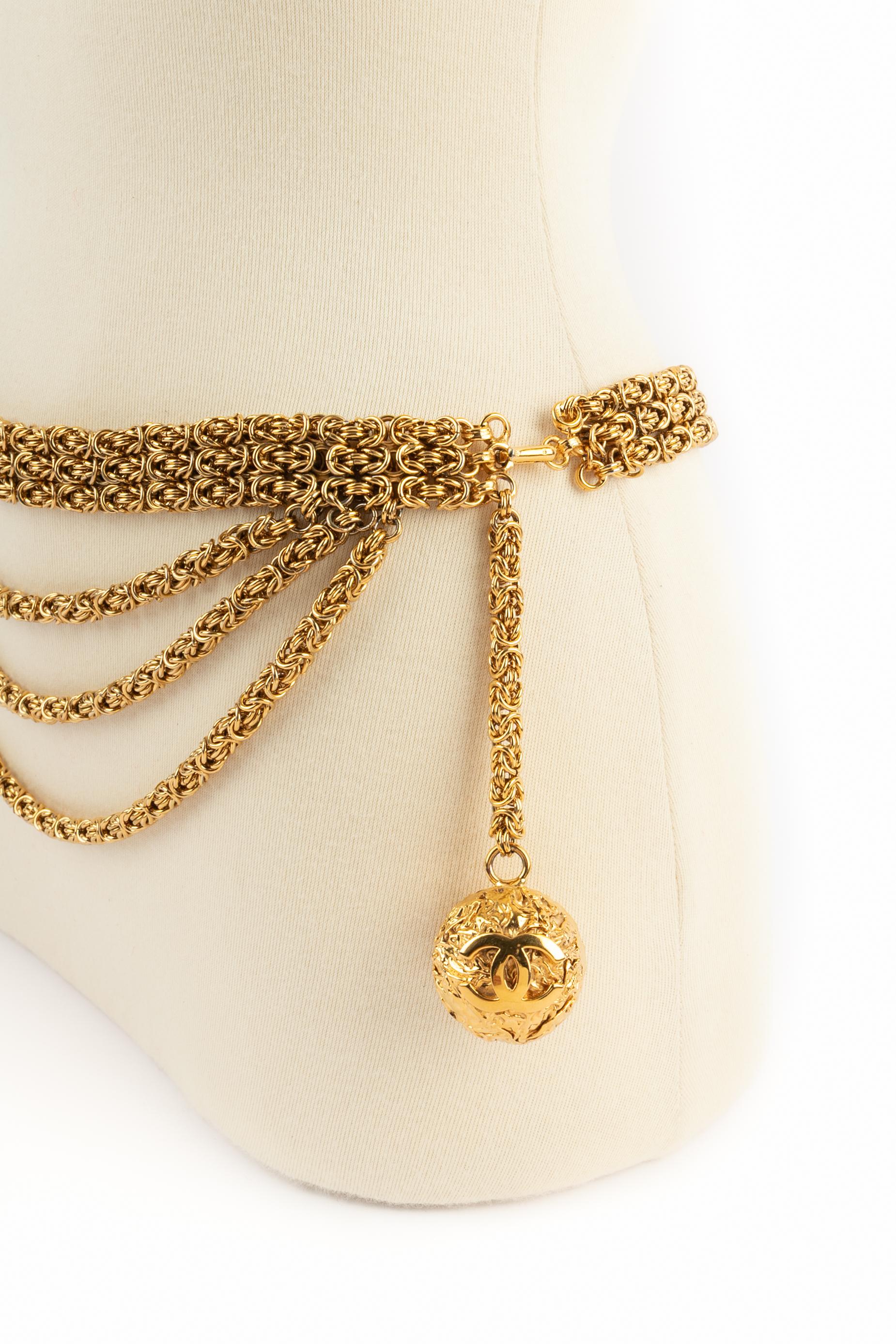 Ceinture Chanel années 1980 en vente 5