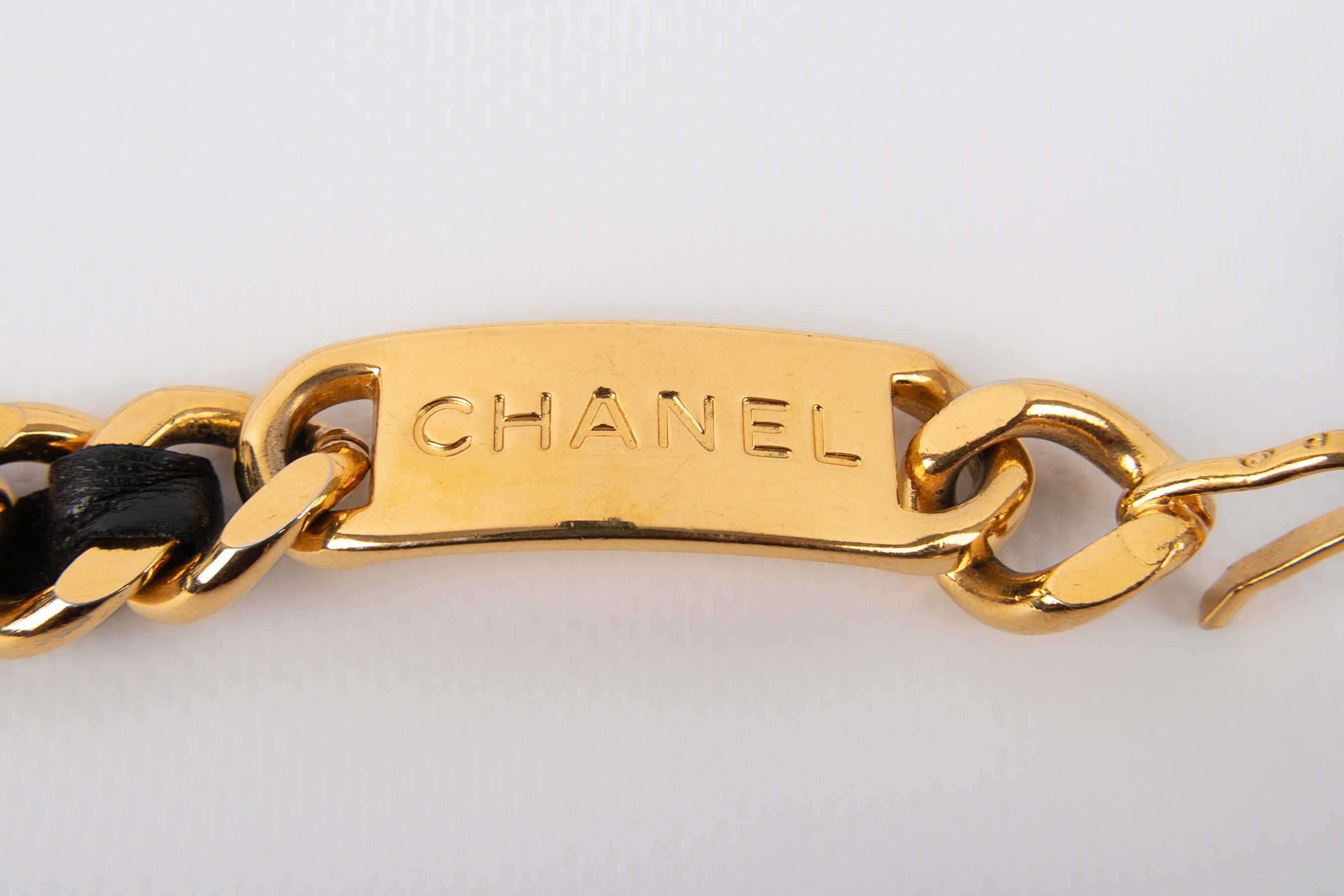Women's or Men's Chanel belt 1980s For Sale