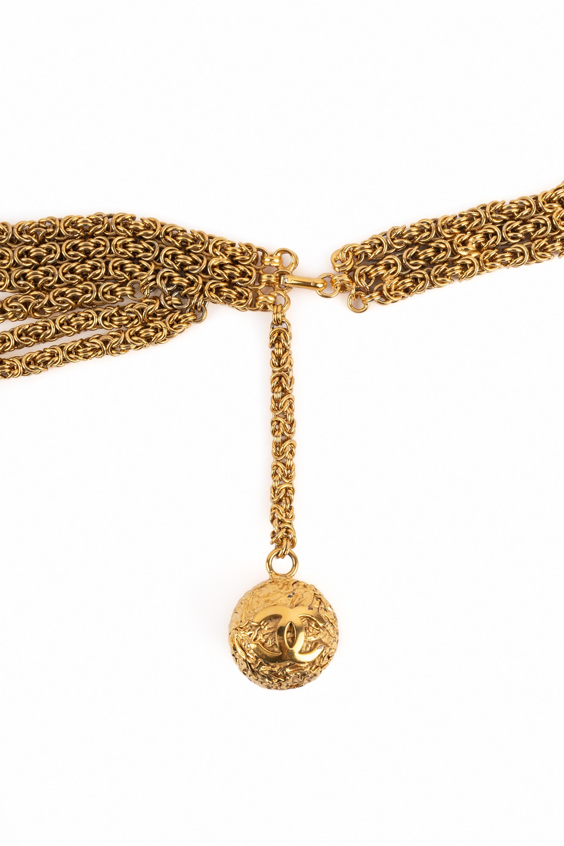 Ceinture Chanel années 1980 Excellent état - En vente à SAINT-OUEN-SUR-SEINE, FR