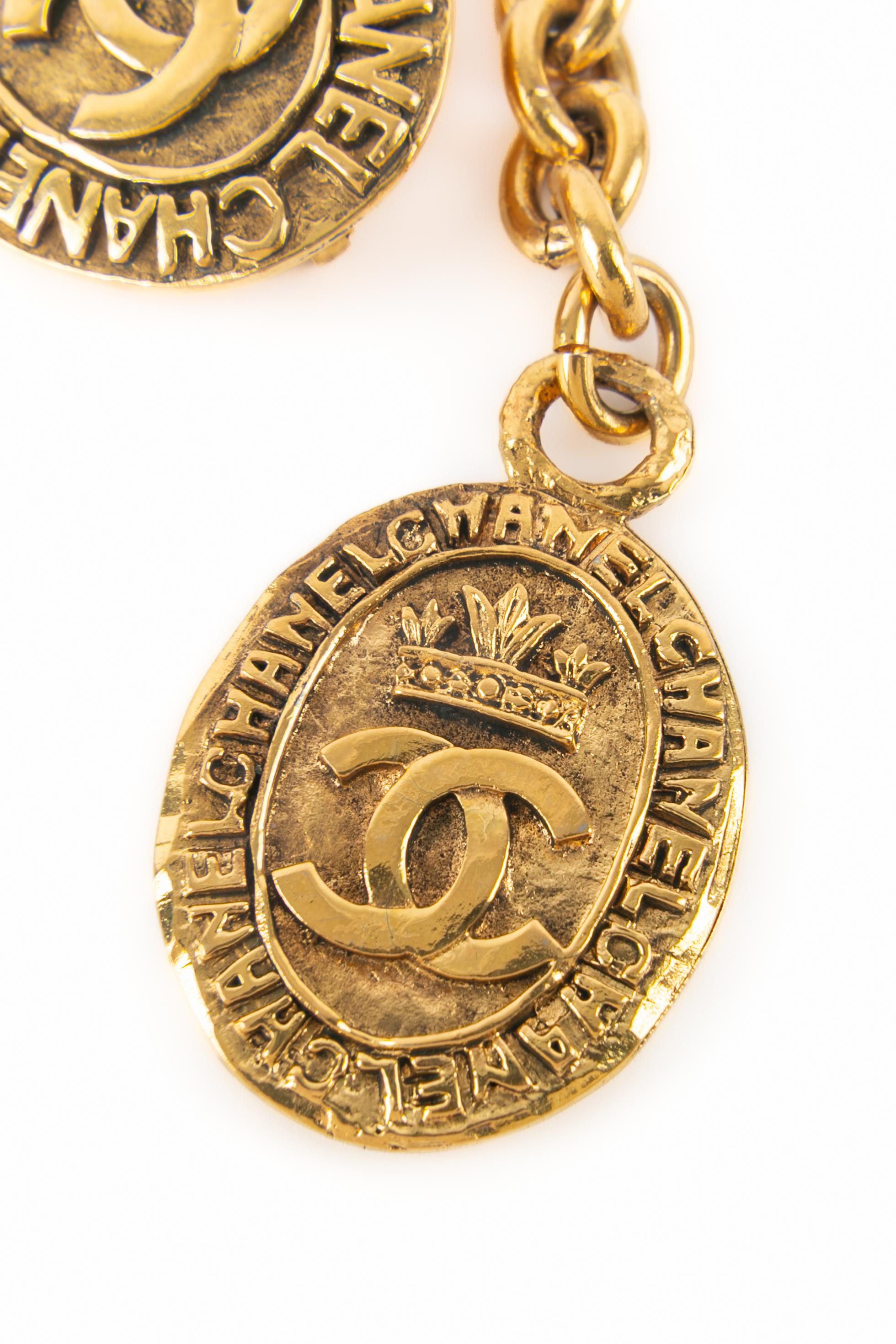 Cinturón Chanel años 80 en venta 1